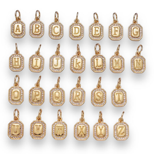 Gold Initial Letters