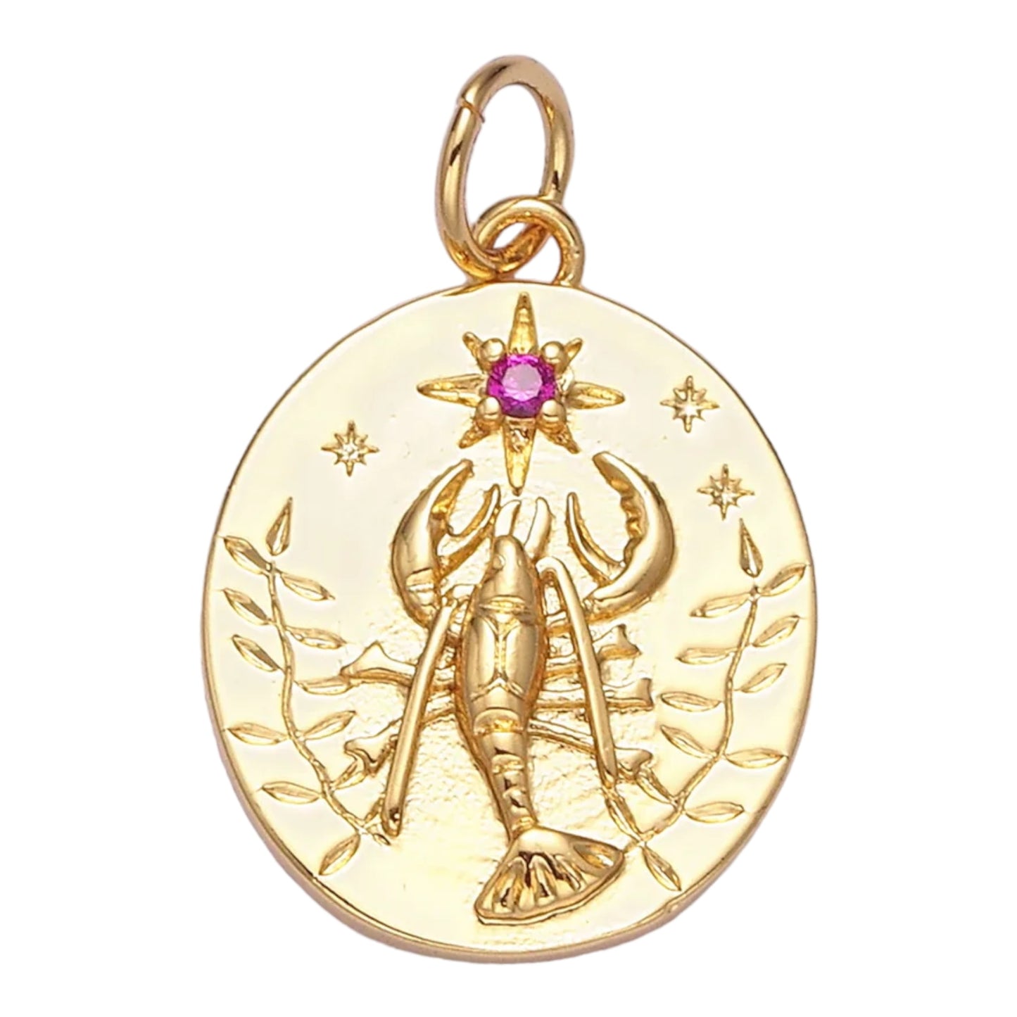 North Star Lobster Charm GF