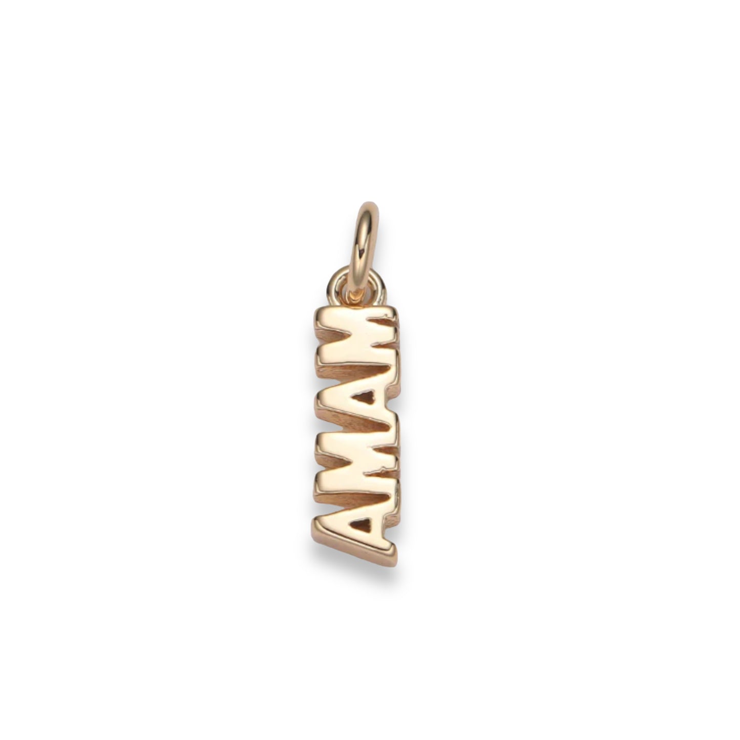 Dainty Mama Charm 18k GF