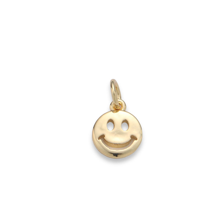 Emoji Smile Charm 14K GF