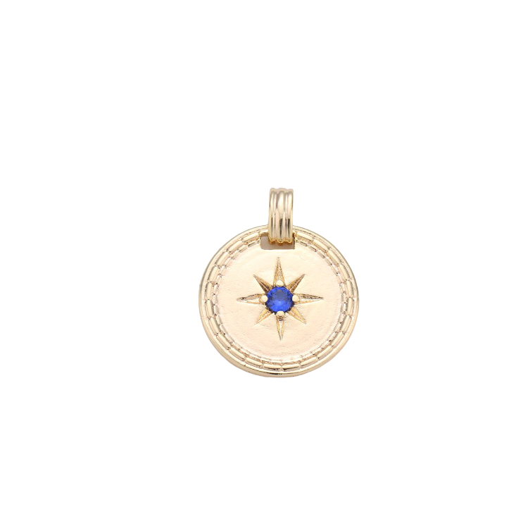 Starburst Pendant 24K GF