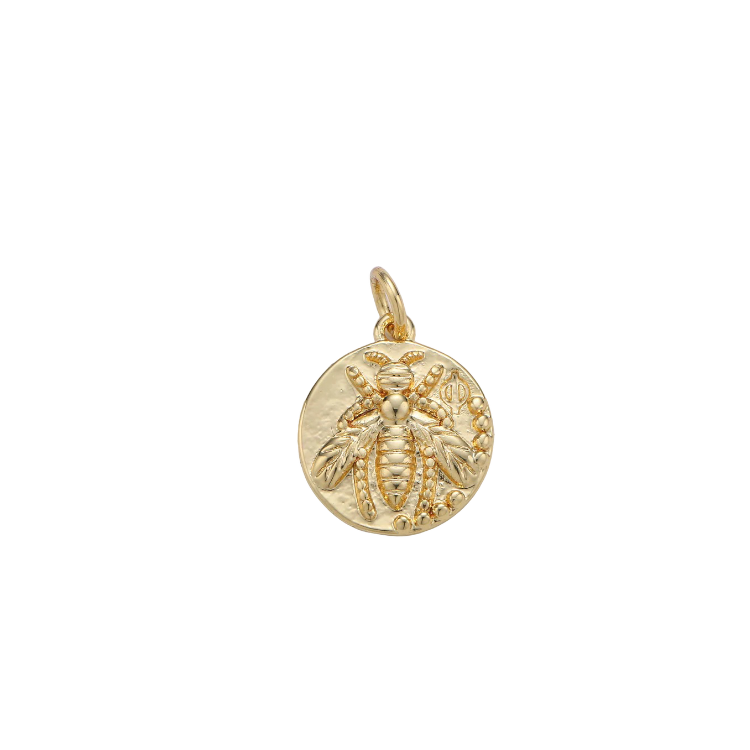 Bee Charm 24K GF