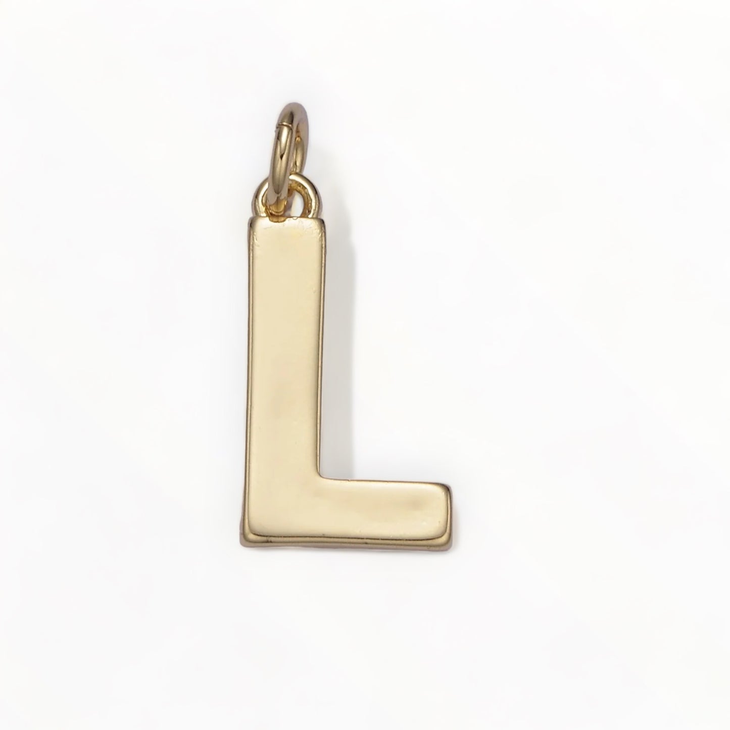 Initial Charm 14k GF