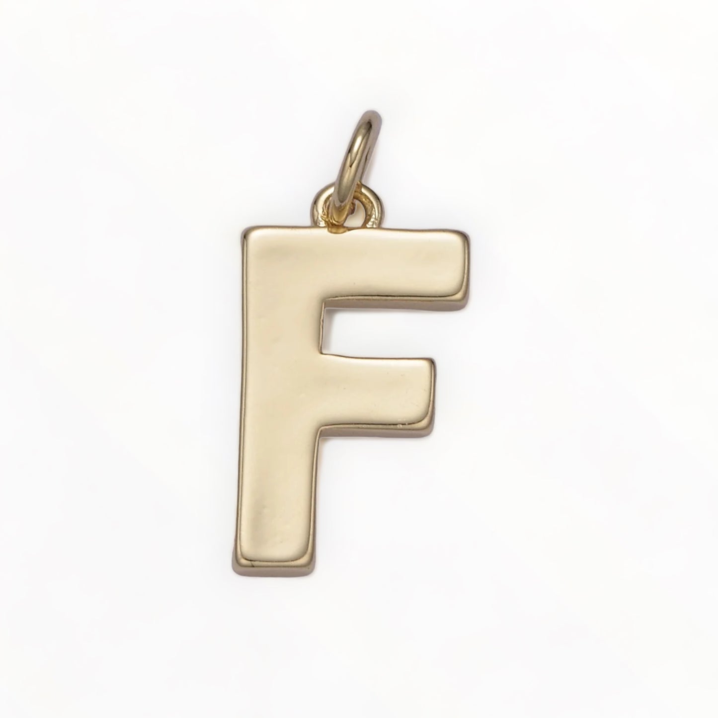 Initial Charm 14k GF