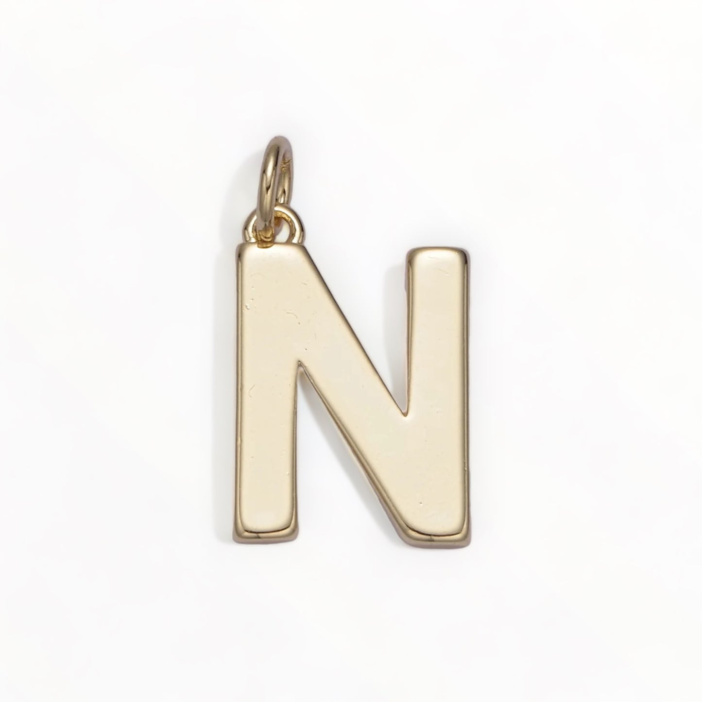 Initial Charm 14k GF