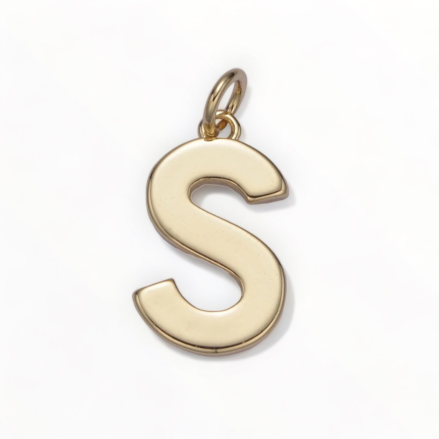 Initial Charm 14k GF