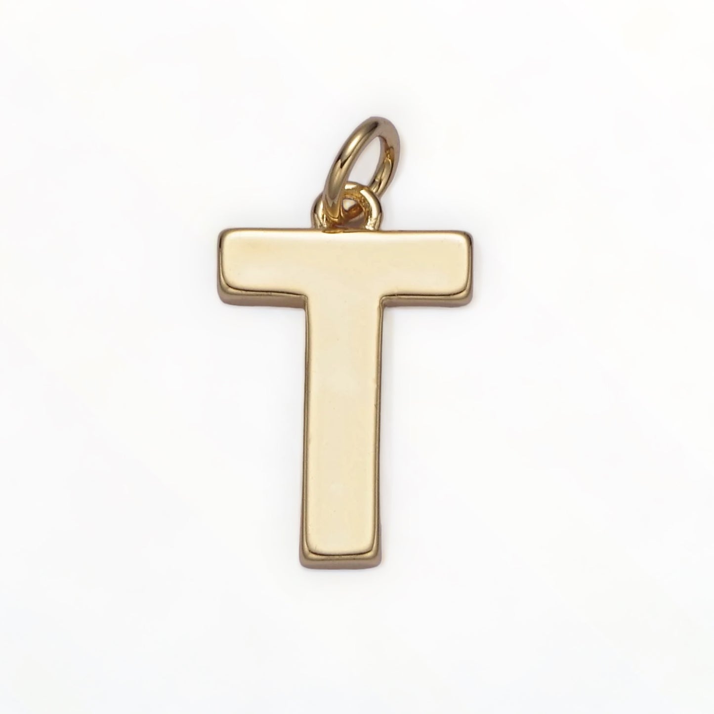 Initial Charm 14k GF