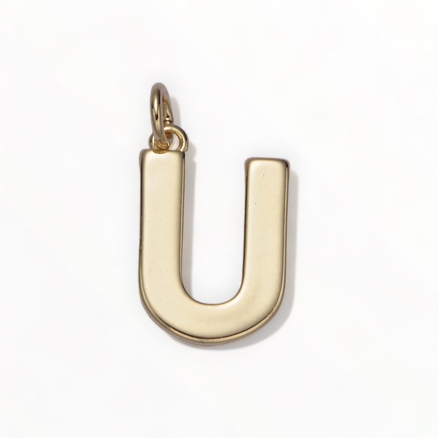 Initial Charm 14k GF