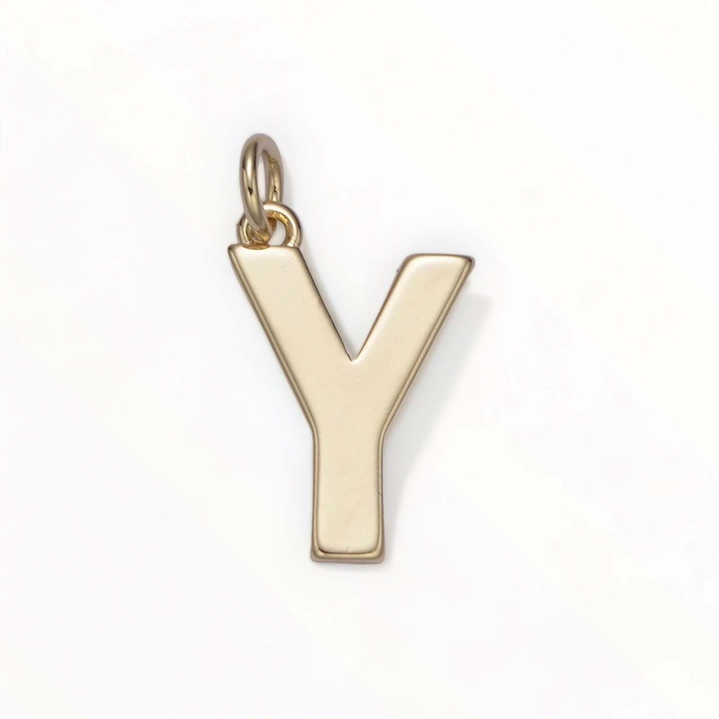 Initial Charm 14k GF